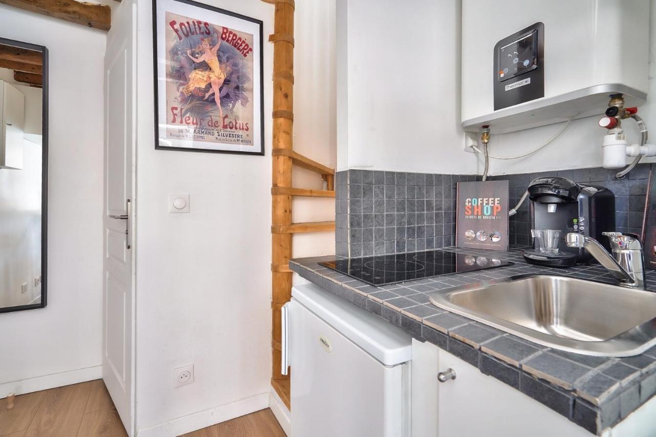 Cute And New Studio Duplex In The Heart Of ปารีส ภายนอก รูปภาพ